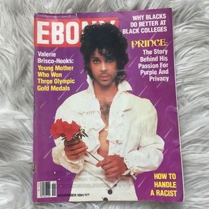 Ebony November 1984 Vintage Prince Magazine
